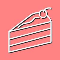 Cake Slice Vector Icon