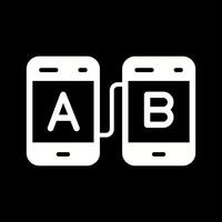 AB Testing Vector Icon