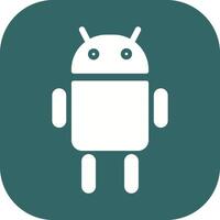 icono de vector de Android