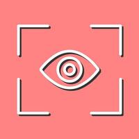 Eye Scan Vector Icon