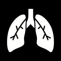 Lungs Vector Icon