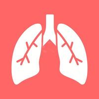 Lungs Vector Icon