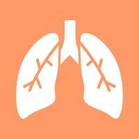 Lungs Vector Icon