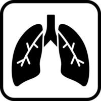 Lungs Vector Icon