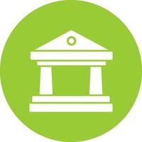 icono de vector de banco