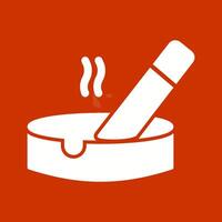 Ashtray Vector Icon