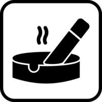 Ashtray Vector Icon