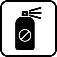 Pesticide Bottle Vector Icon