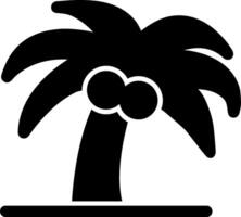 Coconut Tree Vector Icon