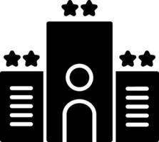 icono de vector de hotel