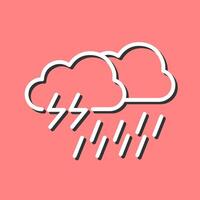 Rain Vector Icon