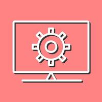 Computer Settings Vector Icon