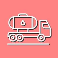 Tank Truck Vector Icon