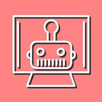 Artificial Bot Vector Icon