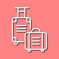 Luggage Bag Vector Icon