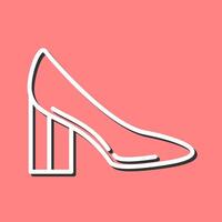 icono de vector de tacones