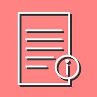 Information Document Vector Icon