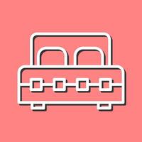 Double Bed I Vector Icon