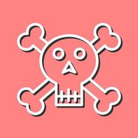 Pirate Skull II Vector Icon