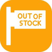 Out of Stock Vector Icon