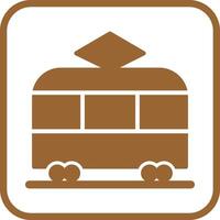 Tram Vector Icon