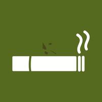 icono de vector de cigarrillo