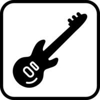 icono de vector de guitarra