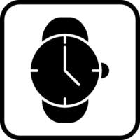 icono de vector de reloj de pulsera