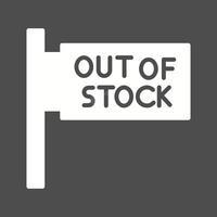 Out of Stock Vector Icon