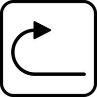 Arrow Pointing Right Vector Icon