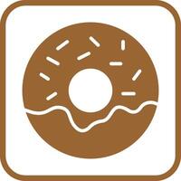 icono de vector de donut