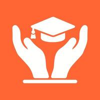 Education Insurance Vector Icon