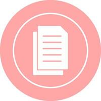 Document Vector Icon