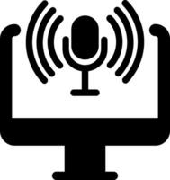 Podcast Vector Icon