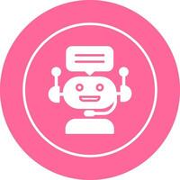 Chat Bot Vector Icon