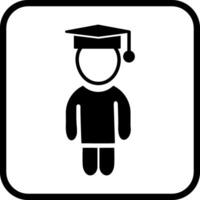 Student Standing Vector Icon