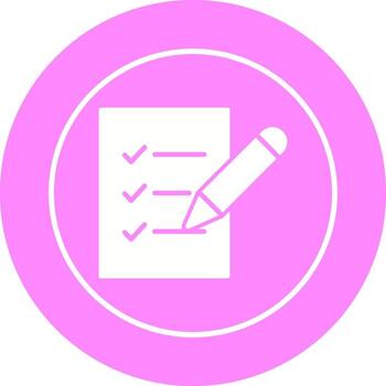 Write Vector Icon
