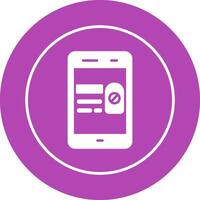 Do Not Disturb Vector Icon