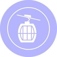 Cable Car Vector Icon