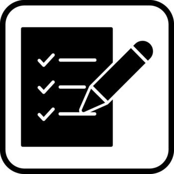 Write Vector Icon