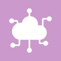 Cloud Computing Vector Icon