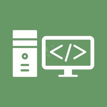 Coding Vector Icon
