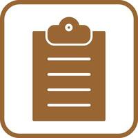 Clipboard Vector Icon