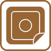 Nicotine Patch Vector Icon