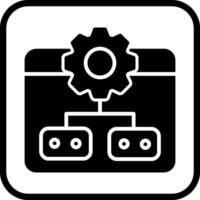 icono de vector de características de proyecto