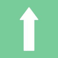 Arrow Up Vector Icon