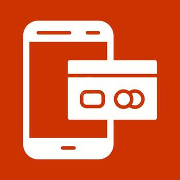 icono de vector de método de pago