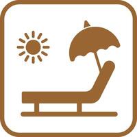 Beach Vector Icon