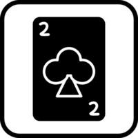 Clubs Card Vector Icon