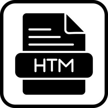 HTM Vector Icon
